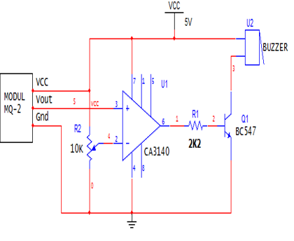 MQ-6 Sensor Circuit