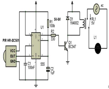PIR Sensor Circuit